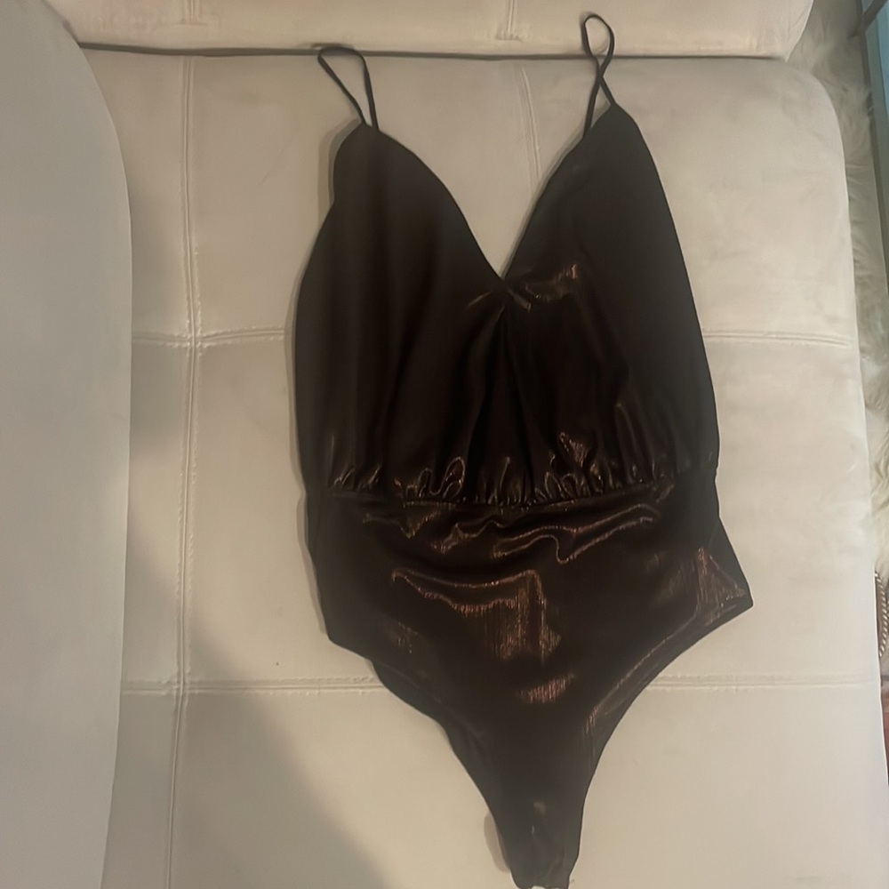 Zara bodysuit with shimmer size L